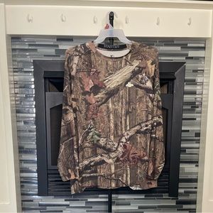 Mens Mossy Oak Break Up Infinity Long Sleeve Shirt Size 2XL